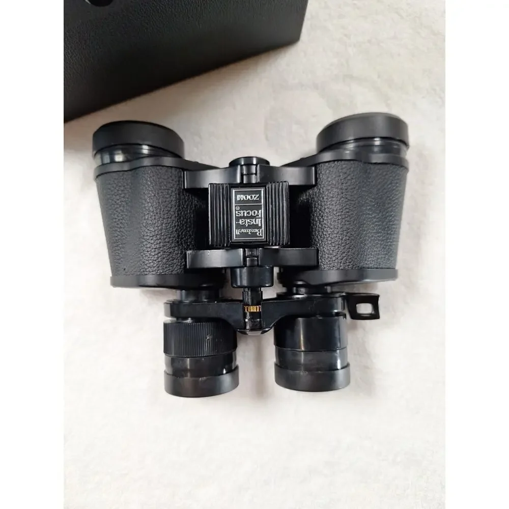 Bushnell 7-15x35 Binoculars, Lens Covers w/Case, Vtg